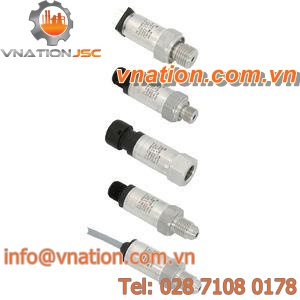 piezoresistive pressure transmitter / industrial / programmable