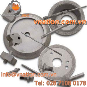peripheral grinding wheel / electroplated diamond / abrasive