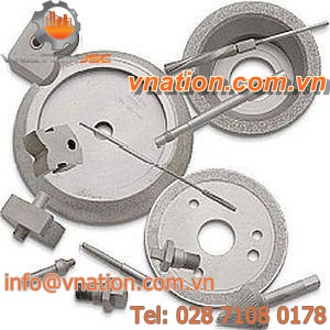 peripheral grinding wheel / electroplated CBN / abrasive