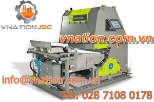 air separator / metal / for recycling / for plastics recycling