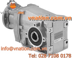 bevel gear reducer / orthogonal / for pumps / maintenance-free
