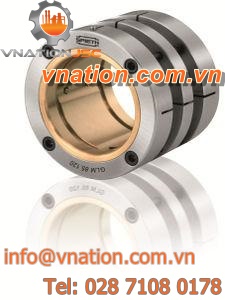 radial plain bearing