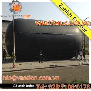 gas tank / flexible / storage / metal