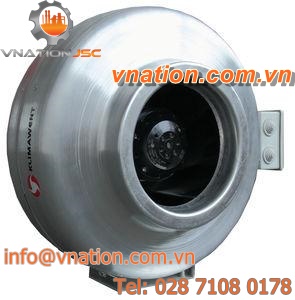 radial fan / ventilation / low-pressure / plastic