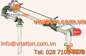 top-loader loading arm / fluid transfer
