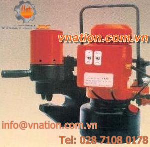 hydraulic punching unit / manual / plate / single-punch