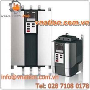 motor soft starter / electronic / low-voltage / smart