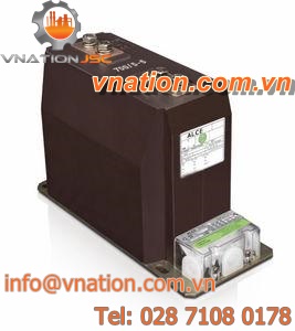 instrument transformer / current / cast resin / pole-mounted