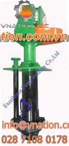 slurry pump / centrifugal / semi-submersible / vertical