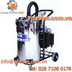 portable dust collector / cyclone / high-efficiency / industrial
