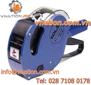 manual labeler / double-sided / 1-line