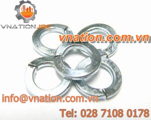 Belleville washer / spring / round / stainless steel