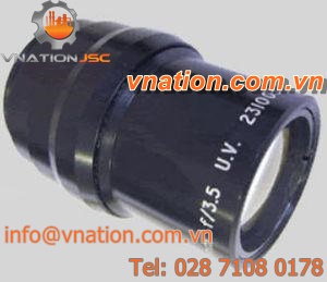 UV objective lens / for research / machine vision