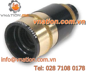 zoom objective lens / radiation-resistant / non-browning / for nuclear applications