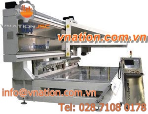 CNC machining center / 4-axis / horizontal / for stone