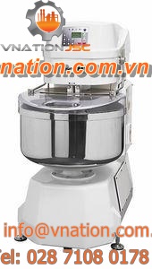 screw mixer / batch / for the food industry / single-shaft