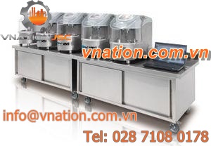 static mixer / continuous / laboratory / automatic