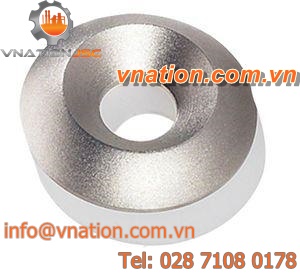 elastic washer / conical / stainless steel