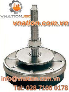machine foot / anti-vibration / metal