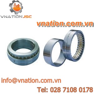 cylindrical roller bearing / double-row / steel / precision