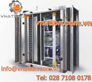 heat-recovery air handling unit / ceiling-mounted
