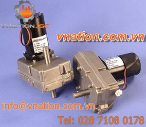 DC electric gearmotor / parallel-shaft / worm / 12V
