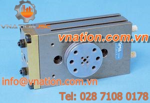 rotary cylinder / pneumatic / rack-and-pinion / double-acting