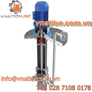chemical pump / magnetic-drive / centrifugal / semi-submersible