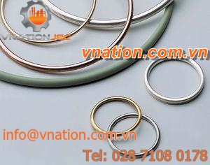 O-ring seal / metal / axial pressure / dynamic