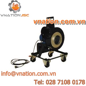 floor-standing fan / centrifugal / extraction / mobile