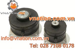 round anti-vibration mount / air spring / machine
