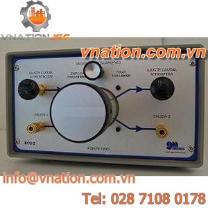 single-stage pressure regulator / pneumatic / for pressure calibration