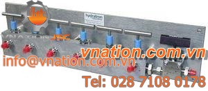 metal manifold / high-pressure / multi-channel / hydraulic