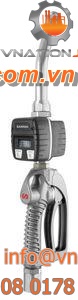 oil dispensing nozzle / with electronic meter / with shut-off clutch