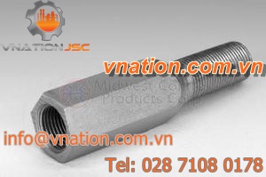 threaded insert / steel / hexagonal