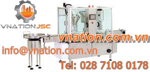 medical equipment filler and capper / for powders / for granulates / bottle