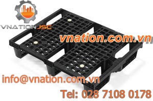 plastic half-size pallet / Euro / handling