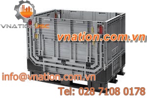 plastic pallet box / heavy haul / folding