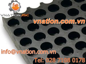 anti-vibration mat / nitrile / modular