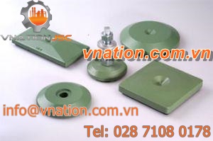 machine foot / shock absorber / anti-vibration / leveling