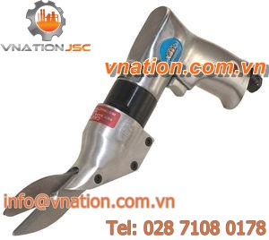 pneumatic shear / for strips / plastics