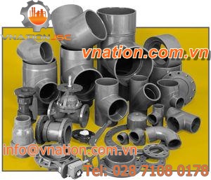 pipe welding flange / plastic