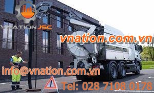 suction truck / sewer cleaner / water recycling