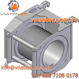 electric winch / mooring / compact / rotary drum