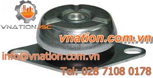 machine foot / leveling / anti-vibration / stainless steel