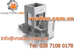 high level infeed palletizer / case / small / automatic