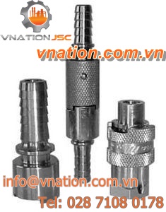 splined quick coupling / for inflatable boats