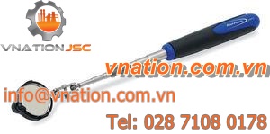 telescopic mirror / glass / inspection / illuminated