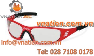 UV safety glasses / lightweight / polycarbonate