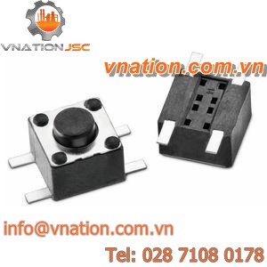 single-pole micro-switch / stainless steel / electromechanical / momentary